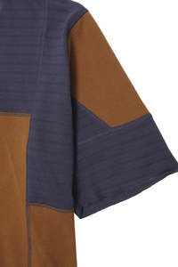 New Arrival Men Oversized Eco-Friendly <b>Patchwork</b> Knitted T-<b>Shirts</b> Summer Clothes Casual Cotton Men T-<b>Shirts</b> Made In Pakistan - Product Image 3