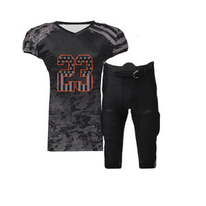 Conjunto de Camiseta y Pantalones de Fútbol Americano al por Mayor, Uniforme de Fútbol Personalizado para Equipos - Product Image 6