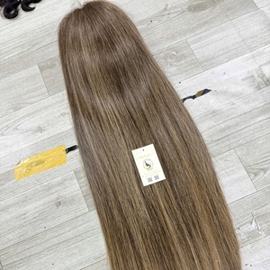 Perruques brésiliennes naturelles lisses avec mèches, fermeture HD en dentelle transparente, meilleur prix de gros pour femmes noires - Product Image 6