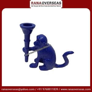 High Quality Blue Metal Candle Holder for Formal Events Decorations Party Decorations <b>Table</b> Decorations in Good Price - Product Image 6