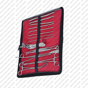 Juego de Instrumentos Quirúrgicos de Acero Inoxidable Reutilizables de Alta Calidad, Fuente de Alimentación Manual, para Cirugía General y Procedimientos Médicos - Product Image 2