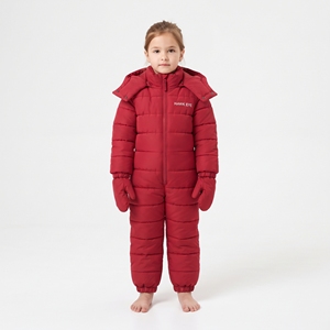 Wholesale <b>Kids</b> One Piece Ski <b>Suit</b> Boys Girls Warm Breathable Polyester Winter Snowsuit Outdoor <b>Snow</b> Wear - Product Image 4