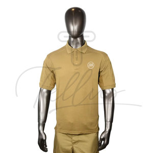 เสื้อยืดแขนสั้นผู้ชายคุณภาพสูง ผ้าเจอร์ซีย์เนื้อนุ่ม ระบายอากาศ แห้งเร็ว มีกระเป๋า  รับสั่งทำตามไซส์และสี - Product Image 3