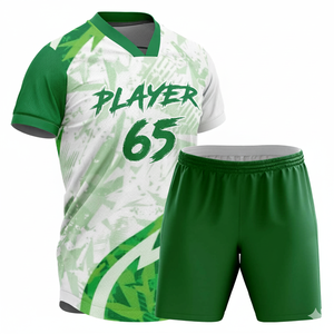<b>Elite</b> Heat-Transfer Printed Polyester Lacrosse Uniform Set with Quick Dry Custom Jersey Shorts and Elastic Waist for Teams - Product Image 1