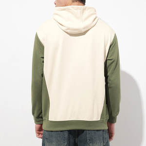 Hoodie Homme Personnalisable Oversize Léger en Maille avec Imprimé Uni – Collection Hiver Tendance Effet Délavé - Product Image 4