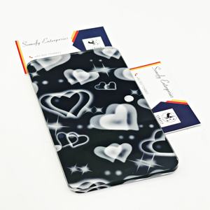 ตัวต่อขนตาคริลิคดีไซน์รูปหัวใจพิมพ์ลายโลโก้ที่ทันสมัยเป็นมิตรกับสิ่งแวดล้อม - Product Image 4