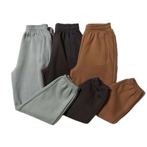 Fabricant de vêtements en gros – Joggers unisexes amples et décontractés en molleton épais de nylon et élasthanne pour hommes - Product Image 1