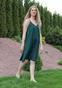 New Arrival Mini Summer Formal Cotton Slim Fit Slip Sundress Beach <b>Dress</b> for Women - Product Image 4