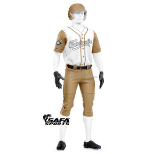 Maillot de baseball vierge de haute qualité Maillot de baseball personnalisé Maillot de baseball pour hommes - Product Image 4
