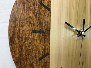 Luxury Wooden <b>Clock</b> Handmade Natural Wood Decorative Table <b>Clock</b> For Home And Office Handmade Wooden <b>Clock</b> - Product Image 5