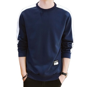 เสื้อสเวตเชิ้ตคอกลมทรงโอเวอร์ไซส์ หนานุ่ม สไตล์วินเทจ ยูนิเซ็กซ์ พิมพ์ลายแบรนด์ได้ตามสั่ง ผ้าฟลีซเนื้อแน่น สำหรับฤดูหนาว ผู้ชาย ผลิตจากใยไผ่ 100% รับผลิตแบบ ODM - Product Image 1