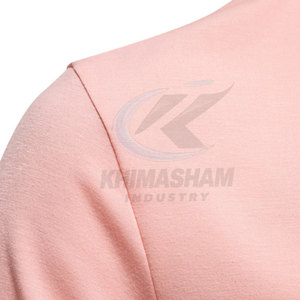 Chemise pour homme en tricot respirant avec impression de logo personnalisé, design élégant, en vente - Product Image 5