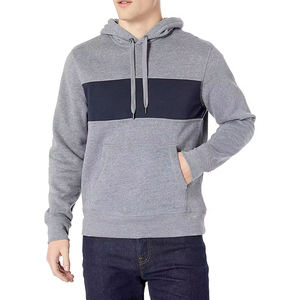 Fashion Hoodie <b>Men</b> Plain Blank Oversized Pullover Sweatshirt with Logo Printing Wholesale Supply Stylish Casual Hoodie <b>Men</b> - Product Image 1