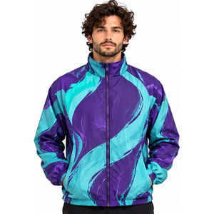 Chaquetas Cortavientos para Exteriores, Transpirables, Ligeras, Resistentes al Agua, con Cierre Frontal, Ropa Deportiva Casual, Fabricante al por Mayor - Product Image 1