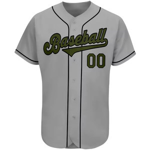Camiseta de béisbol moderna para hombre, material ligero y transpirable, ideal para el día del partido y entrenamiento, con un look elegante. - Product Image 1