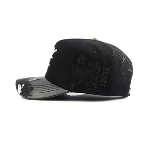 Gorra de Béisbol de Mezclilla con Estampado Animal Personalizado 4UGEAR, 5 Paneles, 100% Algodón, Tejido Común, Ajustable, Unisex, Gorra Deportiva, Imagen OEM ODM - Product Image 4