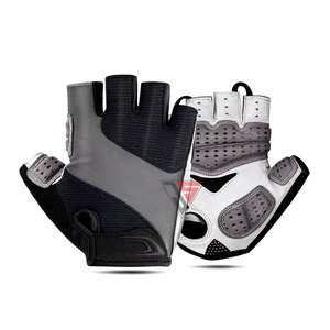 Gants de cyclisme et de fitness demi-doigts pour hommes et femmes, antidérapants, respirants, extensibles, longueur poignet, pour la course et la randonnée - Product Image 1