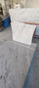 Prix de gros Nouveau Vicomte Blanc Granit Hongrie Pologne Style Pierre Tombale et Monuments Pierre Tombale pour Cimetière - Product Image 5