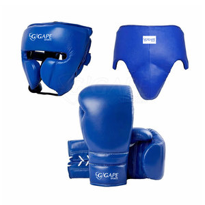 Set de Boxeo GAPE SPORTS de Alta Calidad en Cuero Vacuno, PU y EVA para Adultos - Kickboxing y Artes Marciales - Product Image 1