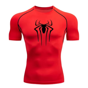 Camiseta de Compresión Deportiva para Hombre, de Primera Calidad, OEM, con Estampado por Sublimación, de Spandex, para Gimnasio, Fitness, Surf, Buceo, Transpirable, Venta al Por Mayor - Product Image 3