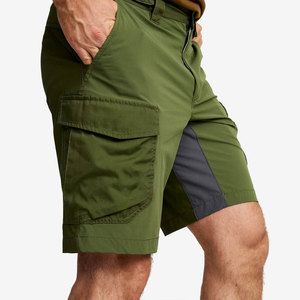 Professional <b>Men</b> Casual Cargo <b>Shorts</b> with Elastic Waist for Hiking 100% Cotton Quick Dry Export Quality Low MOQ - Product Image 3