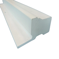 Moulures décoratives en PVC extrudé de qualité supérieure (Pima) avec surface brillante pour la décoration de la maison et du bureau