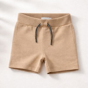 Shorts de sport pour enfants personnalisés OEM ODM, séchage rapide, couleur unie, multi-poches, respirants, tendance, été, vêtements pour enfants - Product Image 4