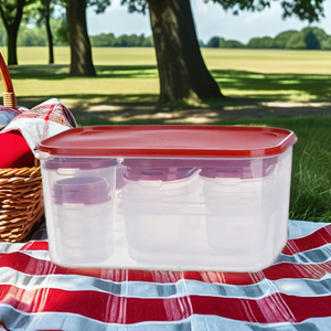 Stackable kín thực phẩm lưu trữ <span class=keywords><strong>container</strong></span> Set cấp thực phẩm hộp nhựa cho thực phẩm nhựa Việt Nam nhà sản xuất - Product Image 3