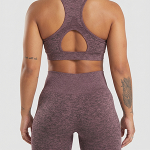 Leggings de sport taille haute pour femmes, couleur unie, extensibles, 100 % Spandex Polyester, pour yoga et exercice - Product Image 4