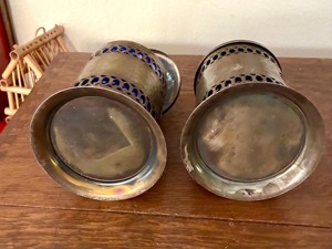 Vintage Gold Metal Tea Coffee Container with Cut Work Design Jar Useful For <b>Pantry</b> Organization And Daily Use Storage From India - Product Image 2