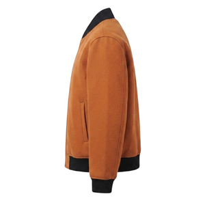 Custom Orange Racing Varsity <b>Bomber</b> <b>Jacket</b> Embroidered Patch Motorsport Letterman Snap Button Streetwear Windproof Casual % - Product Image 4