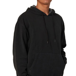 Sudadera con Capucha Personalizada para Hombre, Oversize con Hombros Caídos, Estilo Urbano, Forro Polar Grueso, con Capucha, Logotipo Personalizado, Venta al por Mayor - Product Image 6