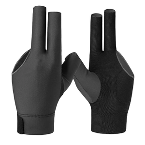 Mens <b>Pool</b> Cue Glove Breathable Mesh Fabric Three Finger Design Comfortable Fit Sports <b>Accessory</b> For Players - Product Image 3