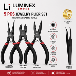 <b>Long</b> <b>Nose</b> Stainless Steel Lightweight Jewelry Making Pliers - Product Image 6