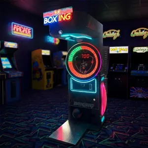 Máquina de Arcade de Calidad para Punching y Kick Boxing, 250W, Cuerpo de Metal y Plástico, 250KG, Comercial, 1 Jugador, Centro de Entretenimiento en Inglés - Product Image 5