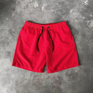 Vente en gros 100% short décontracté en polyester pour hommes léger motif solide personnalisé de haute qualité - Product Image 3