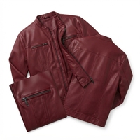 Blouson universitaire décontracté pour homme, chaud, écologique, respirant, rembourré, en cuir, avec fermeture éclair, coupe-vent, design personnalisé, vente en gros
