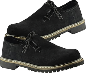 Chaussures de luxe pour hommes en cuir véritable de haute qualité, à lacets, bout fermé, de créateur, confortables pour l'extérieur, collection automne, tenue formelle - Product Image 4