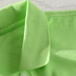 Camiseta Polo de Punto de Manga Corta para Hombre, Color Sólido, Corte Regular, Verde Claro, Harry Johnson Production - Product Image 3