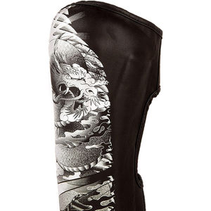 Protectores de Espinilleras Profesionales Ligeros de Cuero Brillante con Cierre de Hebilla para Adultos Unisex - Precio Mayorista - Product Image 3