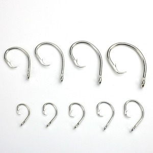 [Yooseung Industrial] Tuna Circle <b>Hook</b> Heavy Duty Forged Stainless Steel Offset Barbed Saltwater Big <b>Game</b> Fishing <b>Hook</b> - Product Image 1
