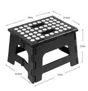 Foldable Plastic <b>Step</b> <b>Stool</b> 21.5cm x 29cm x 21cm Modern Minimalist Design for Home Use - Product Image 5