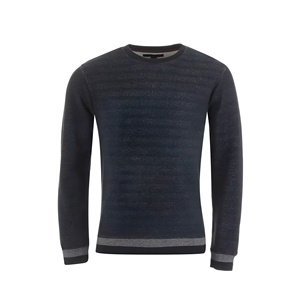 Sweat-shirt à col rond pour homme de haute qualité, en molleton de coton épais, style streetwear décontracté, vente en gros OEM - Product Image 1