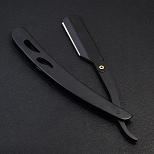 Fine Finishing Classic Design Stainless Steel Straight Shaving <b>Razor</b> Single Blade Custom Logo Stock High Quality Body & Face Use - Product Image 4