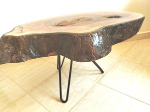 Table de salle à manger en résine époxy transparente de luxe, table basse en résine époxy pour salon, résine époxy d'Inde - Product Image 2