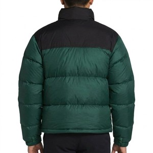 Veste matelassée personnalisée couleur vert forêt, manteau d'hiver isolé de qualité supérieure, léger et matelassé, vêtement d'extérieur pour homme - Product Image 5