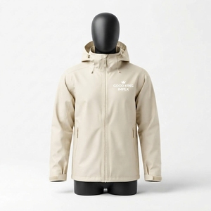 Chaqueta de Lluvia para Hombre, con Capucha, Deportiva, Impermeable, Transpirable, Ligera, Personalizable, de Color Sólido, para Exteriores - Product Image 6
