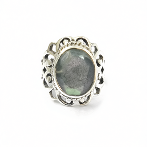 6.2 Grams <b>Labradorite</b> Fine <b>Ring</b> - Product Image 2