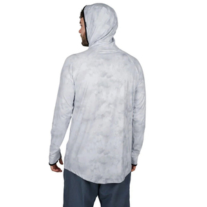 เสื้อฮู้ดดี้ตกปลาสำหรับผู้ชาย โพลีเอสเตอร์ 100% UPF 50 ประสิทธิภาพสูง แห้งเร็ว ระบายอากาศได้ดี ป้องกันแสงแดด - Product Image 6