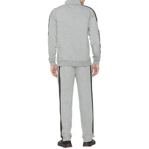 Ensemble de survêtement décontracté pour hommes en gros, deux pièces, avec impression de logo personnalisé, comprenant un sweat à capuche et un pantalon de survêtement empilé - Product Image 2